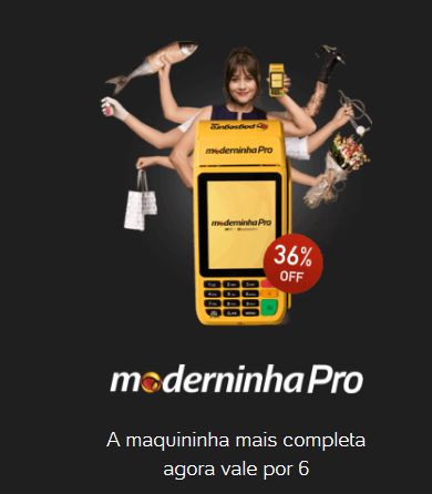 Black Friday Moderninha PRO com 36% Desconto Frete Grátis