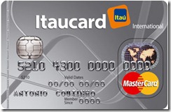 Cartão Itaucard Universitário MasterCard