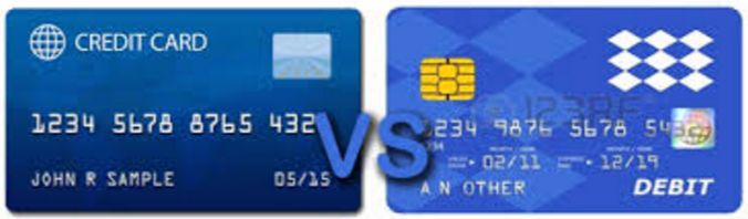 Cartão de Débito vs Cartão de Crédito Cartão de Débito vs Cartão de Crédito