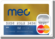 MEO Cartão Pre Pago Internacional Mastercard