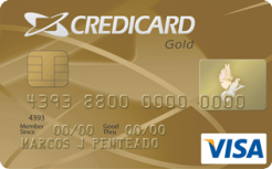 Cartão de Credito Credicard Visa Gold