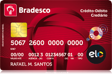 Cartão de Credito e Debito Bradesco
