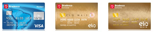 Cartão de Crédito Bradesco Visa Nacional Básico Standard