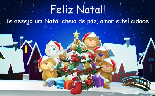 Cartões de Natal 2018 para Imprimir Mensagem Natalina