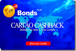 Cartão de Compras BONDS Cartão CashBack GRATIS Sem Mensalidades