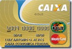 Cartão Caixa Gold Mastercard
