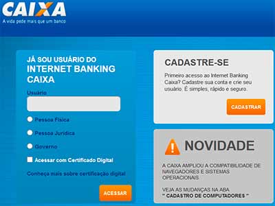 Consultar Fatura Cartão de Crédito Caixa