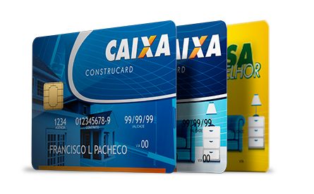 Cartão de Crédito CAIXA para Construir, Reformar, Mobiliar sua Casa