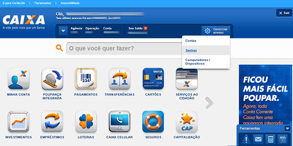 Como Criar Assinatura Eletrônica Usuário e Senha na Caixa Econômica Federal