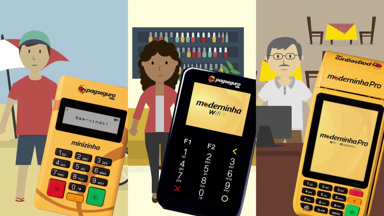 Qual a diferença entre as maquininhas do PagSeguro?