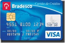 Solicitar Cartão de Crédito VISA Bradesco Nacional