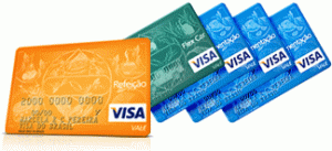 Diversos Tipos de Cartões Visa
