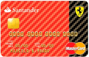 Solicitar Cartão de Crédito Ferrari Santander