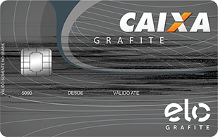 Solicitar Cartão de Crédito Caixa Elo Grafite