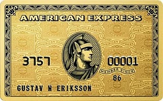 Cartão America Expreess Gold