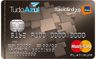 Solicitar Cartão TudoAzul Itaucard 2-0 Platinum MasterCard
