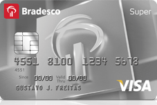 Solicitar Cartão de Crédito Bradesco Visa Internacional Super