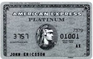 Cartão Amex Platinum