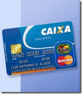 Pedir um Cartao de Credito da CAIXA Nacional VISA ou Mastercard
